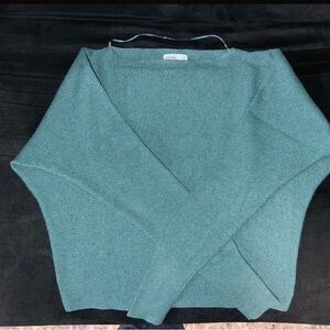 Nine West Teal Dolman Knit Sweater